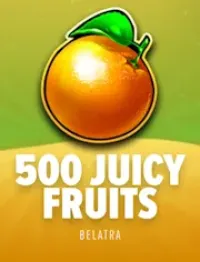 500 juicy fruits slot logo